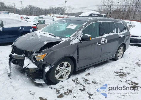 2012 Honda Odyssey Touring/Touring Elite z USA, uszkodzony, nr VIN 5FNRL5H97CB133309